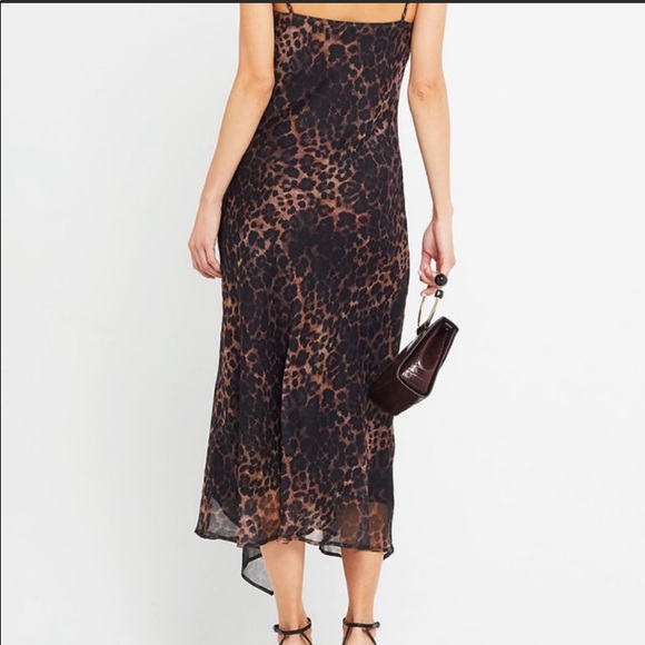 O.P.T Leopard Slip Dress - Picture 2 of 3